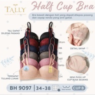 TALLY BRA BH 9097 l CUP B l 1/2 CUP l MEDIUM FOAM SEMI PUSH UP l WIRED l HOOK 2 l SIZE 34 - 38