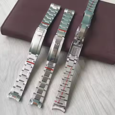 Watchbands For Rolex SUBMARINER DAYTONA Yacht-Master GMT Watch Band Strap glidelock Clasp Stainless 