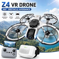 Z4 VR Drone With Brushless Motor, Full Rotor Protection With VR goggles Aircraft, Toy, Gift for Kids