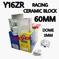 Y16ZR RACING BLOCK CERAMIC 60MM ESPADA DOME 3MM