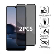 1-2Pcs Tempered Glass Screen Protector For Oppo A97 A96 A95 A94 5G 4G Privacy Black Edge Protective 