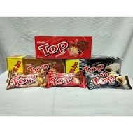 Delfi Top 9g contains 24 pieces Chocolate Coklat