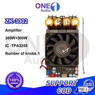 OneAudio ZK-3002 Genuine TPA3255 Mono Audio Chip Amplifier 600W Power Supply 18-50VDC 300W*2 Amplifi