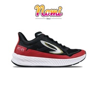 910 Nineten Geist Ekiden Sepatu Running - Hitam/Merah/Putih