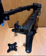 二手 DURO系列 Raymii LS-49-S 超粗壯 32吋 12KG 雙螢幕支架底座 螢幕架 電腦螢幕支架 增高架