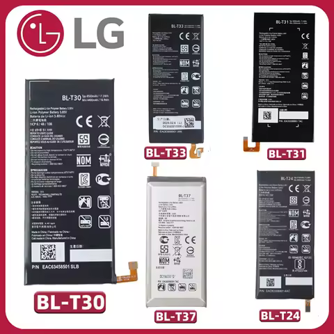 Original Battery For LG BL-T24 BL-T30 BL-T31 BL-T33 BL-T37 For LG K22 X Power G Pad Q6 M700A Replace