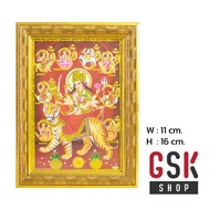 Picture Frame Of Goddess Uma Devi 9 Postures (Second Hand)