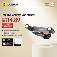 Baseus Car Phone Holder Auto Clamping Gravity Air Vent For Mobile Phone (4.7"-6.5")