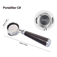 BMWA 58mm E61 ก้านชงกาแฟ ด้ามชงกาแฟ หัวชงกาแฟ Coffee Bottomless Portafilter