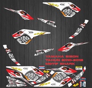 STIKER STRIPING DECAL YAMAHA BYSON TH 2010-2016 SHARK