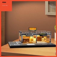 [Predolo] 1/64 Parking Lot Display Case 1/64 Scale Car Model Display Case Simulation with Light