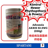 Advansia AKRIS 52.5WG (250g) | Kawal Hawar Phythopthora Kulapuk Downy | 控制晚疫病及露菌病