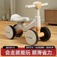 To Baby 1 Baby Walker Introductory 2 Balance Car Year Old Baby Four-Wheeled Scooter Children 3-4 Lig