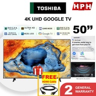 [FREE SHIP + GIFT] Toshiba 75" / 65" / 55" / 50" 4K UHD Smart Android Google TV LED TV 65C350 50C350