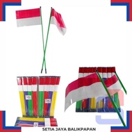 Plastic flags,/ stem flags, tassel flags