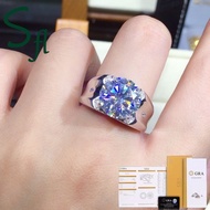 SFL 5 Karat PT950 Ring MoissanitePLATINUM Beautiful DesignedYANG