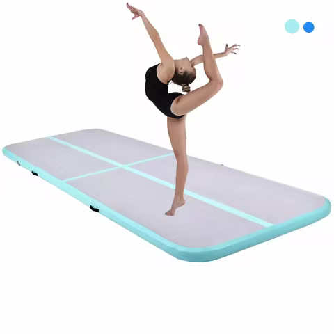 Free Pump 9.8ft/3m Inflatable Air Mat Gymnastics Air Track Taekwondo Floor Tumbling Mat Martial Arts