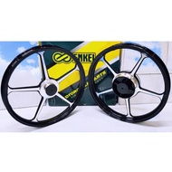 YAMAHA LC135 LC 135 135LC 135 LC ENKEI COMMON 505 SPORT RIM 5 LEG 5 BATANG KAKI 140 x 160 x 17