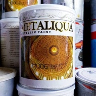 Promo Cat air emas Metaliqua 750 cc MQ06 gold metalik metallic Indana paint