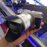 Kamera Mirrorless Fujifilm XA3 lensa 16-50mm Fujifilm XA 3 / XA-3 / X A3 kamera vlog FULLSET DUSBUK