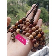 [READY STOCK] Tasbih99 - 12 Jenis Teras Kayu Gabungan Asli