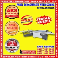 mesin gergaji Triplek Kayu Panel Saw Complete with Scoring SG3000BS