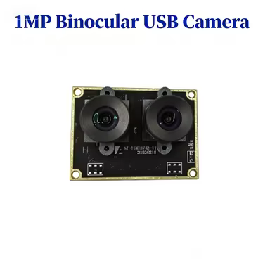 1mp 120fps OV9281 Global Shutter Dual Len USB Cam Module Binocular Synchronous Monochrome No Distort