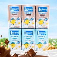 Lidaishi Soy Milk125ml*6Box lactasoyOriginal Chocolate Beans Milk Drink Wholesale