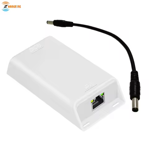 5V20W Gigabit POE Splitter 48V to 5V for IP Camera 802.3af/at POE+ Convert to 5V with 20W Max Output
