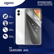 LAYAR Anti-Scratch Hydrogel For Samsung A04 Hydrogel SCREEN Protector Film - ANTI SPY, FULL SCREEN, 