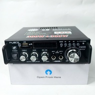 POWER Amplifier Bluetooth EQ Audio FLECO BT298A Amplifier Karaoke Home Teather FM Radio 600W Origina
