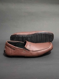SEPATU SLIP ON PRIA HITAM COKELAT CROCODILE KULIT SAPI ASLI NYAMAN RINGAN SAAT DI PAKE SIZE 38-44