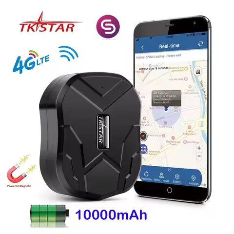 4G LTE TK905B GPS Tracker Car Vehicle Tracking Device 10000mah Long Standby Magnet Waterproof Car GP