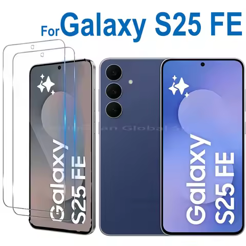 1/2/3/4Pcs Tempered Glass For Samsung Galaxy S25 FE ( Exynos 2400 ) 6,7" Screen Protector Glass