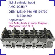 engine parts For Mitsubishi Canter Pajero Fuso 3.0 4M42T 4M42-T naked engine cylinder head 908 517 M