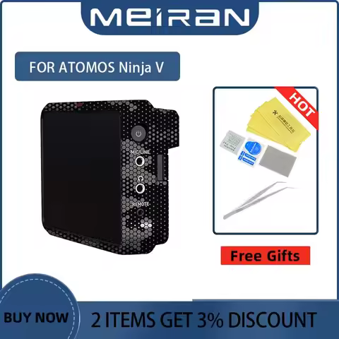 Anti-Scratch Camera Monitor Protective Film Cover Monitor Skin Sticker Skin Wrap Film For ATOMOS Nin