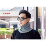 Sport ️ Fleece Thickened Warm Bib Neck Scarf Knitted Cover Wool