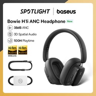 Baseus H1i ANC Wireless Bowie Headphone Bluetooth 5.3 Noise Cancellation Hi-Res 38db 3D Spatial Audi