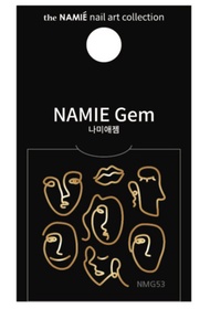 【專業用】NAMIE Gem 美甲裝飾藝術貼紙 Normal Metallic 53