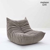 SB Design Square MAISON CO. อาร์มแชร์ผ้า รุ่น Macy สีน้ำตาล (84x101x73 ซม.)