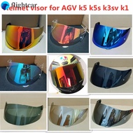 (ฟุต) หมวกกันน็อคเลนส์แว่นตาเหมาะสำหรับ K1S K1 AGV K3-SV K3SV K5 K5S K5-S ขนาดกะทัดรัดป้องกันรอยขีดข่วนป้องกันแว่นตากันรังสีอัลตราไวโอเลต