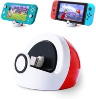 全城熱賣 - 適用於Nintendo Switch 和 Switch Lite NS任天堂遊戲主機迷你便攜充電底座支架