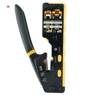 8P6P Network Cable Crimping Tool CAT.6 Modular Crimping Device Wire Stripper Ethernet Cable Connection Tool Kit