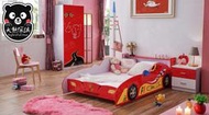 【大熊傢俱】 IKS F1 汽車兒童床 汽車床 跑車床 造型床 三尺床 四尺床 兒童衣櫃 床頭櫃