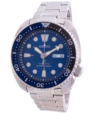 [CreationWatches] Seiko Prospex Turtle Save The Ocean Automatic Divers 200M Mens Silver Stainless Steel Bracelet Watch SRPD21J1 [Clearance Sale]