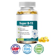 Super B-15 Supplement TMG Complex and 100mg of Inositol, with Added Supportive Factors
