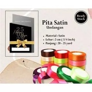 INVITATION SATIN RIBBON - 2 CM SATIN RIBBON