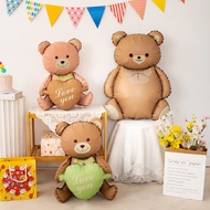 Aluminum Film Balloon Modeling Balloon ins Style Large Bow Balloon Bear Balloon Birthday Balloon 0DC