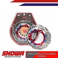 Akai Racing Store - Disc Depan Showa Nmax Aerox Lexi Model Floating Cnc Anti Karat / Piringan Showa
