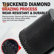 30-50mm Serrated Dry Hole Saw For Glass Tile Stone Angle Grinder